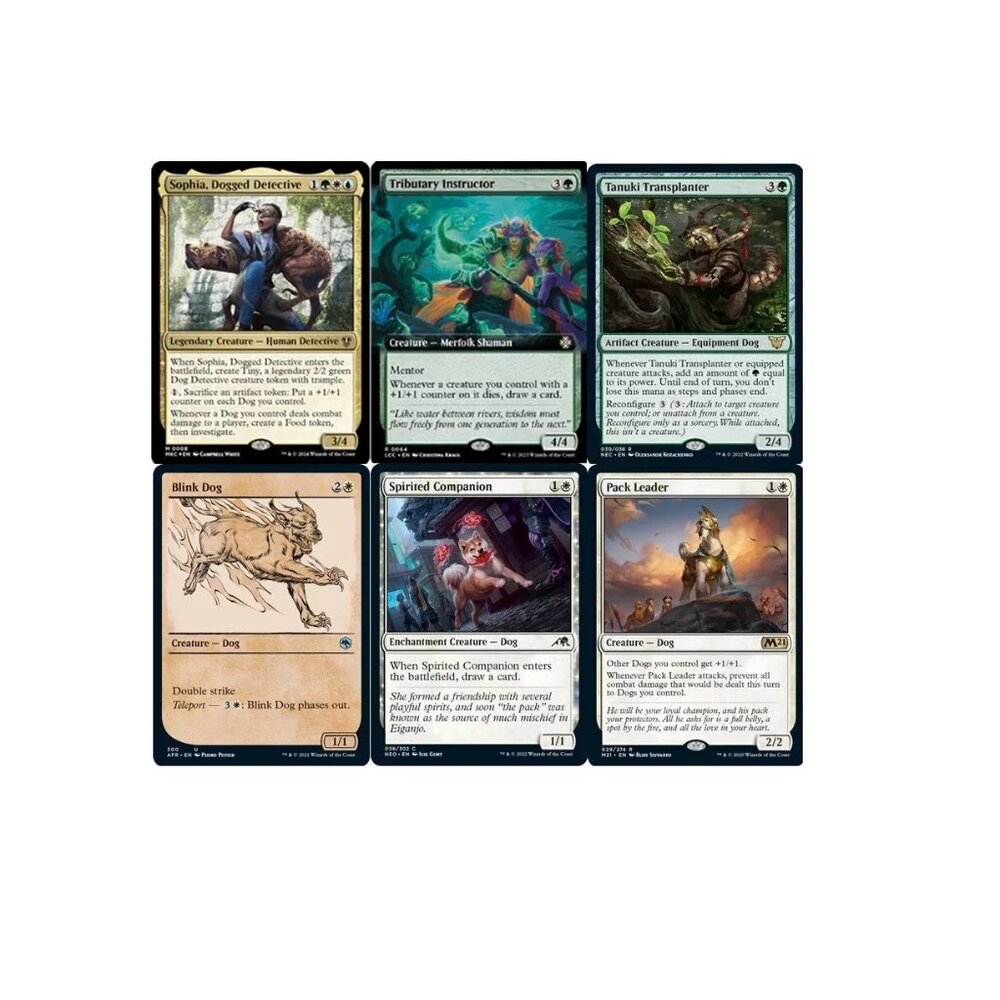 MTG Commander EDH Deck Sophia, Dogged Detective 100 Magic Cards - Deck Dogs - NM